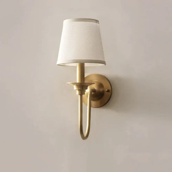 Applique Murale En Cuivre Minimaliste Contemporain Chambre