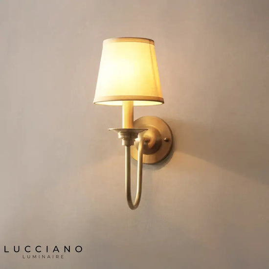 Applique Murale En Cuivre Minimaliste Contemporain Chambre