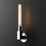 Applique Murale En Verre: Design Minimaliste Contemporain 1 Tête - Chrome Chambre