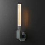 Applique Murale En Verre: Design Minimaliste Contemporain 1 Tête - Noire Chambre