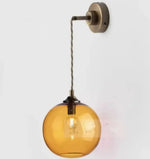 Applique Murale En Verre Scandinave Élégante Lumière. E Chambre