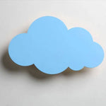 Applique Murale Enfant Lumineux Nuage Doux. Bleu Ciel / Froide Chambre