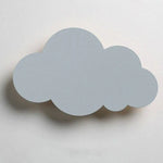 Applique Murale Enfant Lumineux Nuage Doux. Gris / Froide Chambre