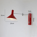 Applique Murale Extensible Flexible Lecture Multifonction Rouge / Pas De Prise Chambre