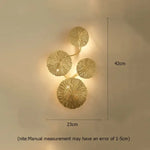 Applique Murale G4 Élégante Luminaire Cuivré Design 4 Tête / Lumière Chaude Chambre