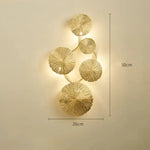 Applique Murale G4 Élégante Luminaire Cuivré Design 5 Tête / Lumière Chaude Chambre