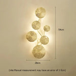 Applique Murale G4 Élégante Luminaire Cuivré Design 6 Tête / Lumière Chaude Chambre