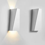 Applique Murale Géométrique Led Métal Luminaire Doré