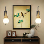 Applique Murale Gourde Orientale Vintage Élégante Chambre