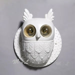 Applique Murale Hibou Design Lumineux Artisanal Chambre