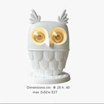 Applique Murale Hibou Design Lumineux Artisanal Chambre