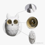 Applique Murale Hibou Stylisée Déco Tendance. Chambre