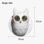 Applique Murale Hibou Stylisée Déco Tendance. Chambre