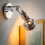 Applique Murale Industrielle Métal Brut Rétro Chambre