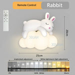 Applique Murale Lapin Doux Et Tendance Design Lapin Rc Graduation / Ca 220 V-240 V Chambre