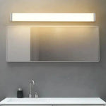 Applique Murale LED Argentée pour Salle de Bain