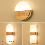 Applique Murale Led Bois Acrylique Chambre