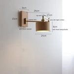 Applique Murale Led Bois Brut Design Scandinave Élégant Allumez La Prise 3 Chambre