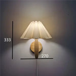 Applique Murale Led Bois Design Moderne Élégant Chambre