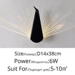 Applique Murale Led Bois Élégant Déco Scandinave Chambre