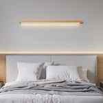 Applique Murale Led Bois Naturel Élégant. Chambre