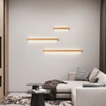 Applique Murale Led Bois Naturel Élégant. Chambre