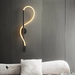 Applique Murale Led Brillante Design Moderne Élégant Chambre