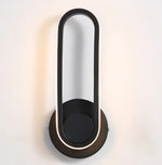 Applique Murale Led Chic Élégant Contemporain Noir / Blanc Chaud (2700-3500K) Chambre