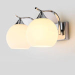 Applique Murale Led Chromé Élégant Design Contemporain 2 Lampes Chambre