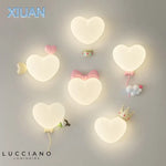 Applique Murale Led Coeur Doux Lumineux. Chambre