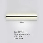 Applique Murale Led Contemporaine Design Minimaliste Applique Chambre