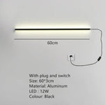 Applique Murale Led Contemporaine Design Minimaliste Applique Chambre