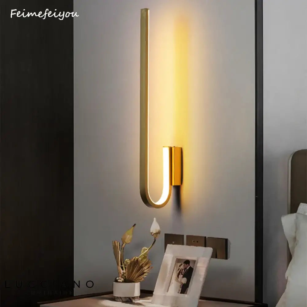 Applique Murale Led Contemporaine Élégante Lumineuse. Chambre