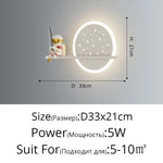 Applique Murale Led Cosmique Design Minimaliste Chambre