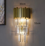 Applique Murale Led Cristal Doré Élégant Chic. See Pic 4 Chambre