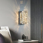 Applique Murale Led Cristal Élégant Design Luxueux. Chambre