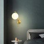 Applique Murale Led Cuivre Brillant Design. Chambre