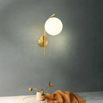 Applique Murale Led Cuivre Brillant Design. Chambre