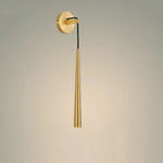 Applique Murale Led Cuivre Design Scandinave Élégante Chambre