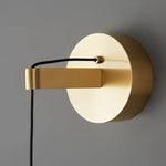 Applique Murale Led Cuivre Design Scandinave Élégante Chambre