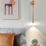 Applique Murale Led Cuivre Design Scandinave Élégante Chambre