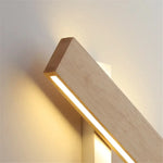 Applique Murale Led Design Bois Chic Élégante Chambre