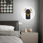 Applique Murale Led Design Contemporain Élégant. Chambre