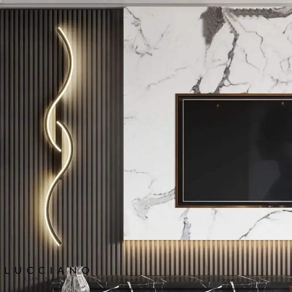 Applique Murale Led Design Contemporain Lumineux. Chambre