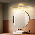 Applique Murale Led Design Doré/Blanc Luminaire Doré