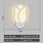 Applique Murale Led Design Élégant Lumineux Blanc / Chaud (2700-3500K) Chambre