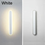 Applique Murale Led Design Élégant Lumineux. Corps Blanc / 40Cm-15W 3000K-220V Chambre