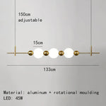 Applique Murale Led Design Élégant Métallique. B-3 Lumières Chambre