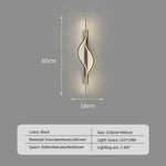 Applique Murale Led Design Élégant Minimaliste. C 60 Cm / Blanc Froid - Pas De Rc Chambre