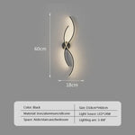 Applique Murale Led Design Élégant Minimaliste. Un 60Cm / Blanc Froid - Pas De Rc Chambre